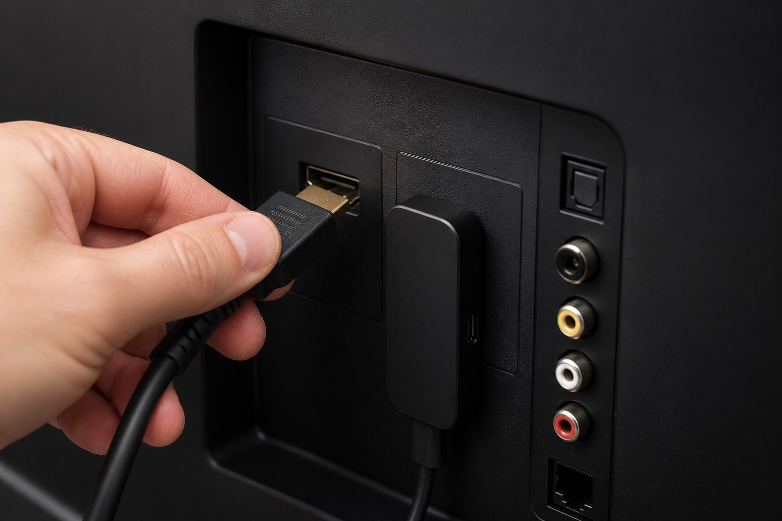 Connect HDMI firmly and use wall power for streaming sticks